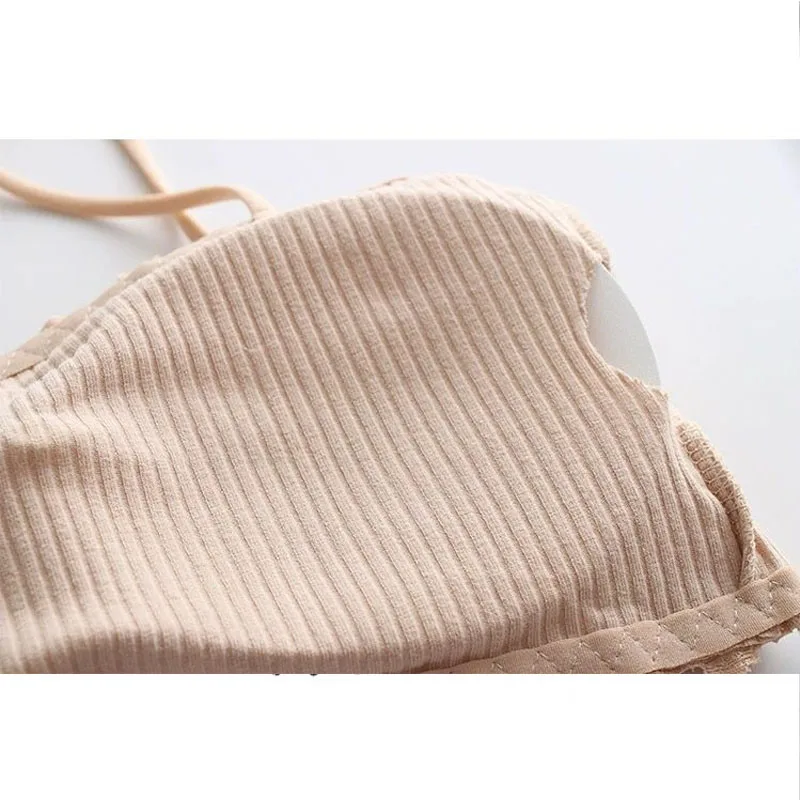 Women lingerie bra lace camisole tops Women's Cotton Bra Female Tube Top Bra Suspender Underwear Tank Top Seamless Comfort Sport Lace Tops