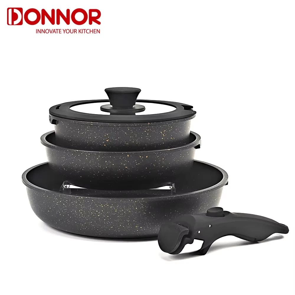 Non Stick Cookware Set Home Kitchen 5pcs