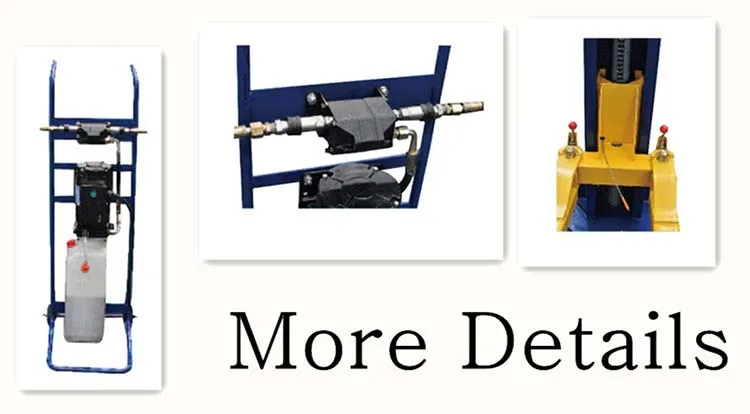 3T 2M 이중 기둥 이동식 리프트 자동차 호이스트 CE 인증 상하이 파니 QJY3.0-E 투 포스트 리프트