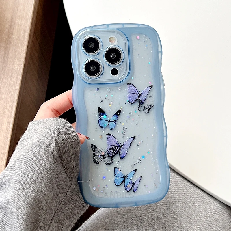 Cover per Iphone 16 Con Cordino, Custodia Con Laccio Collana