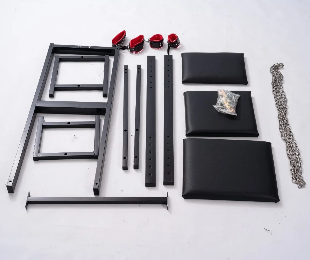 SM Sex Furniture Femdom Chair Forced Leg Splitter Lower Body Open Leg Rack Couple Sex Toys Bondage Props Shop