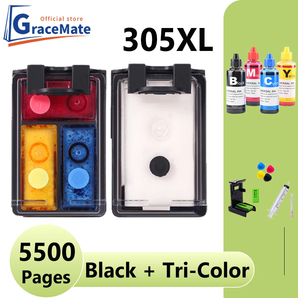 305xl Replacement Hp 305 Hp305xl For Hp Envy 6010 6012 6020 6022 6030