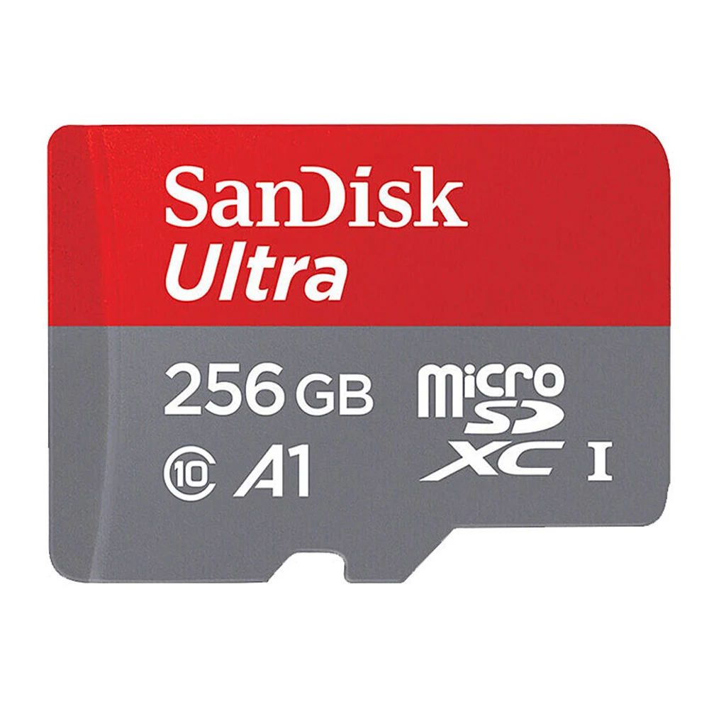 SanDisk 마이크로 SD 메모리 카드, 마이크로 SDHC 미니 SD 카드, 안드로이드 스마트폰용, 32GB Class10 UHS-1, 64GB, 128GB, 256GB, 512GB, MicroSDXC