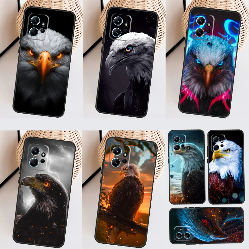 Custodia Per Animali Eagle Hawk Bird Per Xiaomi Redmi Note 10 Pro 8 9 11 12 Pro 9S 10S 11S 12S Cover Per Redmi 12 9 10 C