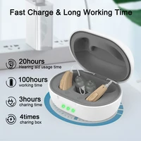 Rechargeable Hearing Aids Invisible Digital Hearing Aid For Deafness Sound Amplifier with Noise Cancelling Intelligent Audifonos 1