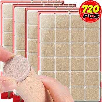 Tappetino per gambe in feltro per sedie addensare tavolo mobili pavimento protezione antigraffio tappetino muto antiscivolo autoadesivo accessori per mobili fai da te 1