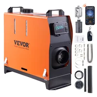 VEVOR 8KW Diesel Air Heater, Bluetooth App Control All-on-one Diesel Heater w/Remote Control & LCD, Portable Parking Heater 1