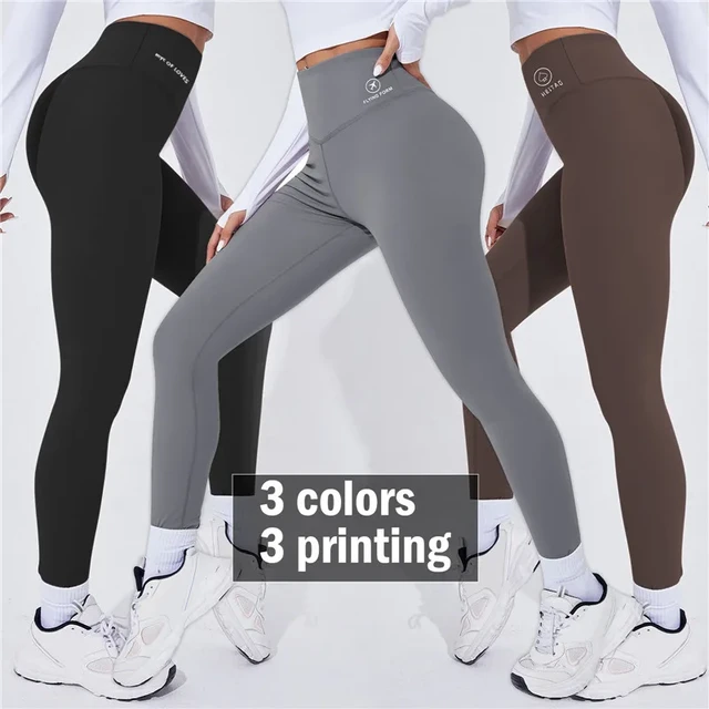 High Waist Yoga Warm Leggins Sports Tights Thermal Woman Running