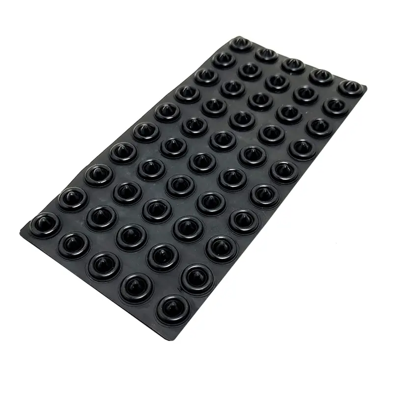 1 pcs  silicone cushion mat self adhesive pad black/clear rubber feet cabinet plug bumper pad adhesive cushion cabinet door mat - Image 3