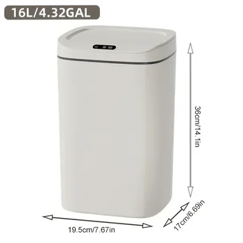 Smart Gesture-Open Odor-Sealed Trash Can 1