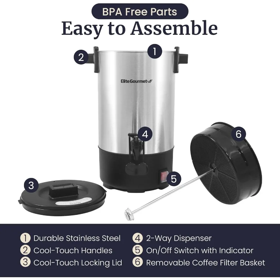 30-Cup Coffee Urn 2