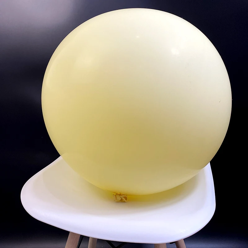 Globos de látex de color blanco, rosa y negro de 5, 10, 12, 18 y 36 pulgadas para bodas, cumpleaños, fiestas, regalos para niños, suministros con globos