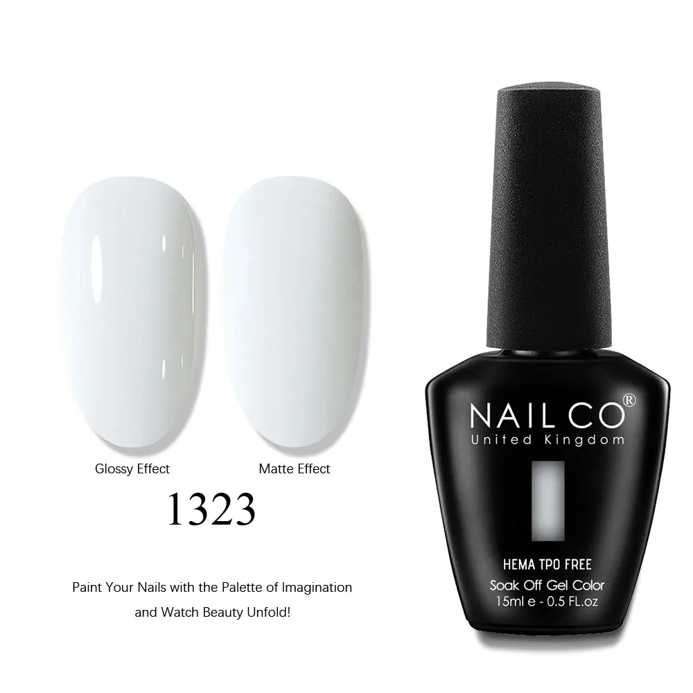 Premium Winter Gel Nail Polish - 15ML UV Semi-Permanent Varnish in High-Quality Glass Bottle