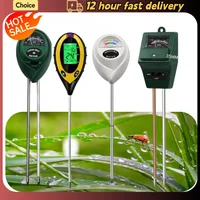 4 in 1 PH Soil Tester Portable Moisture Meter Humidity Thermometer Photometer Water Meter Garden Plants Hydroponics Analyze
