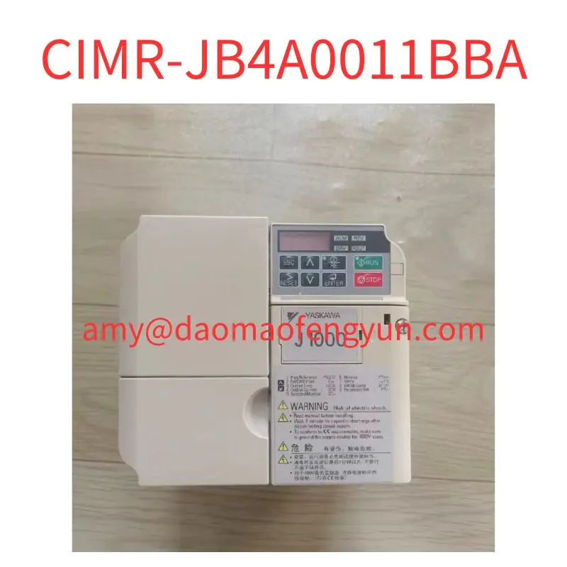 

Used CIMR-JB4A0011BBA Inverter tested ok 5.5KW/3.7KW 380V