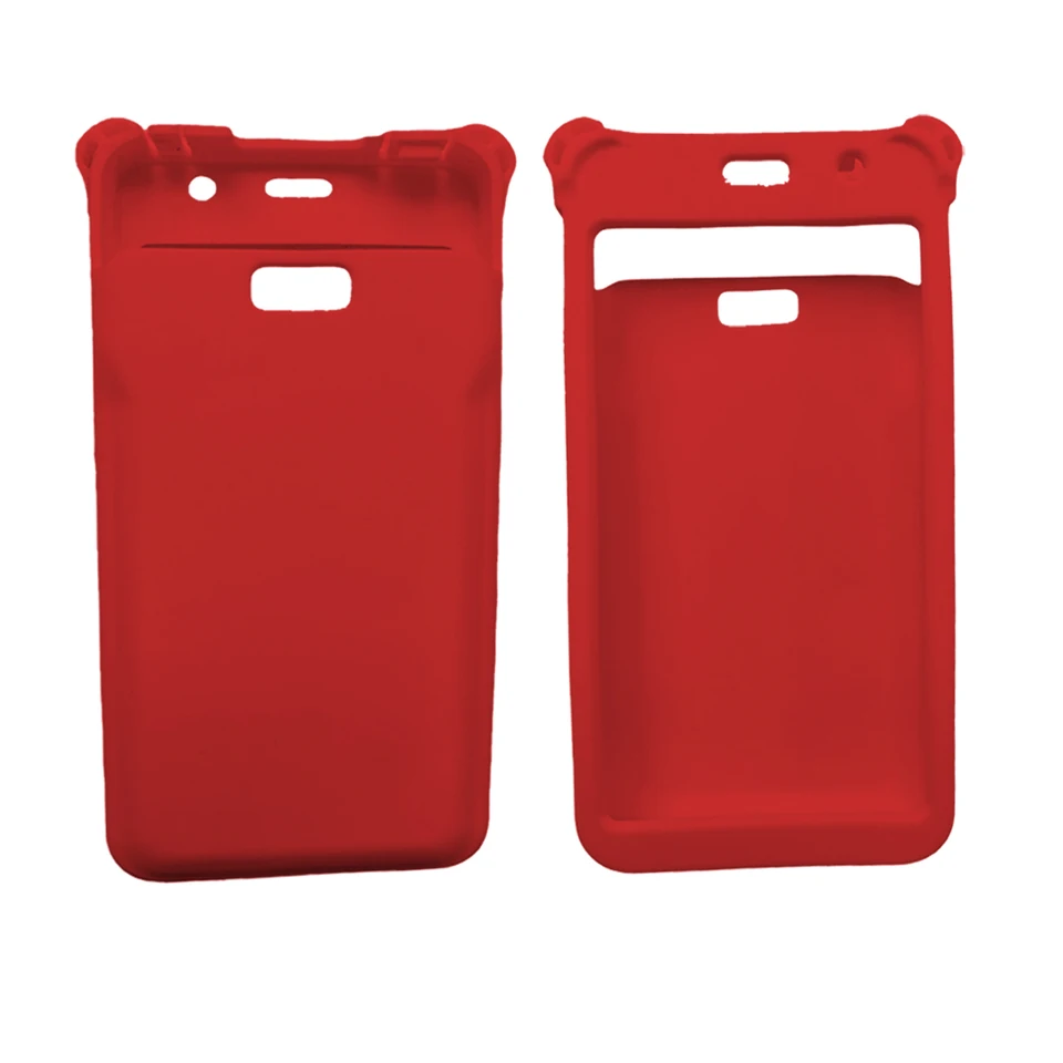 Soft Silicone Protective Case For PAX A77 Handheld POS Terminal – Shock-Absorbing, Anti-Slip, Full-Body Cover (Red)