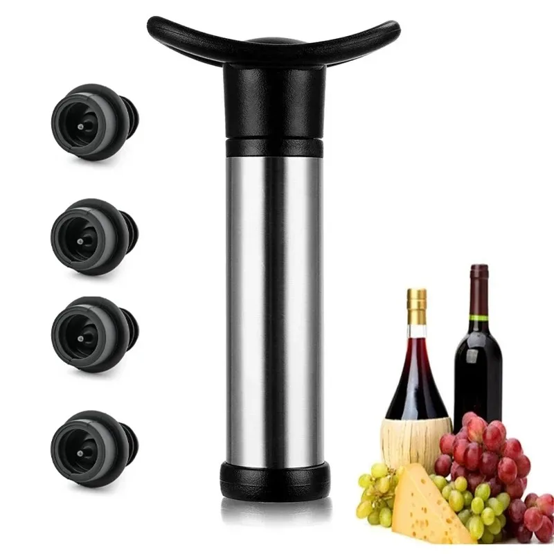 Pompa salva aroma per bottiglie di vino con 2 tappi blister acquista da OBI