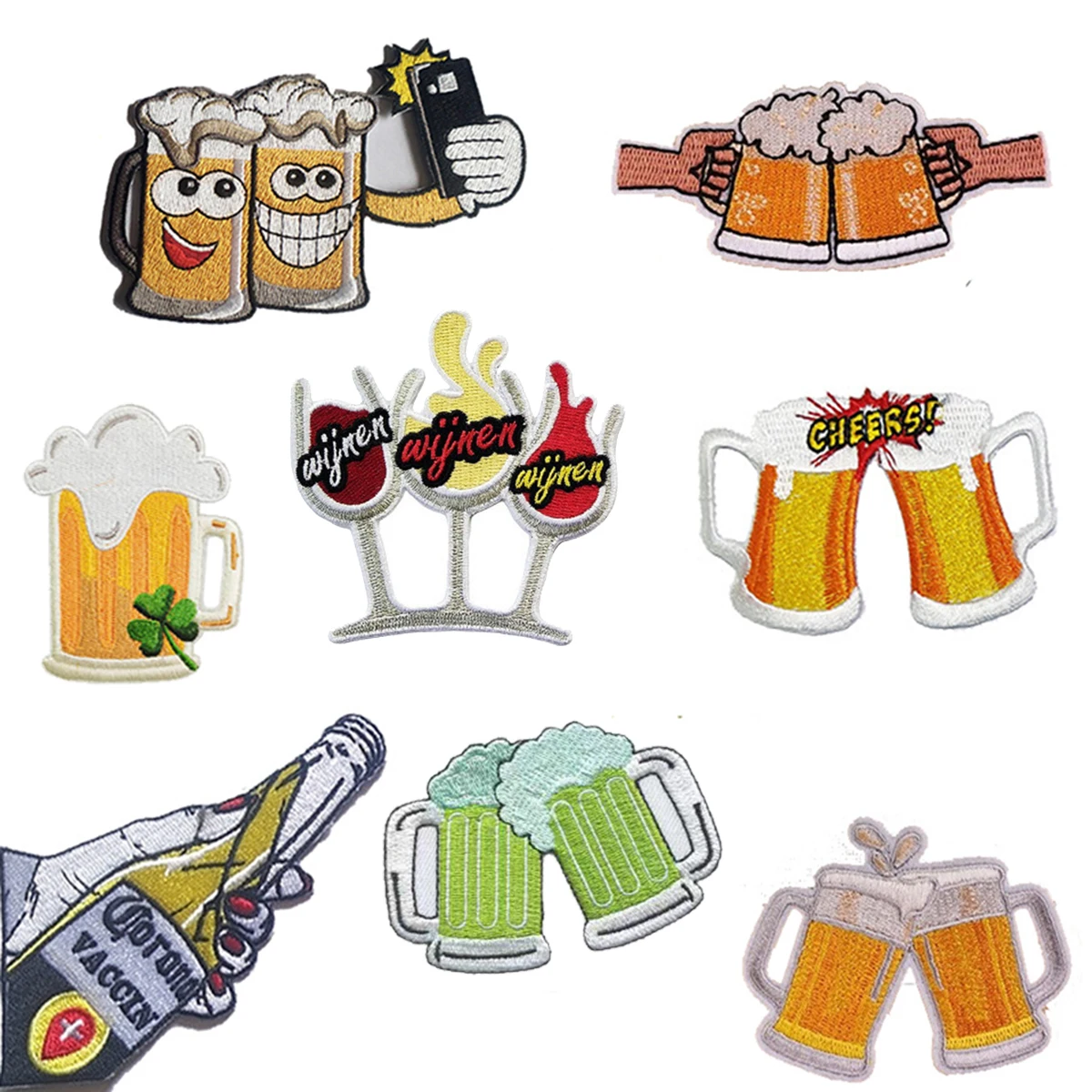 11PC/10.3*7CM Iron On Cross Patches Embroidered Applique Badge  Patch,Thermoadhesive Fabric Sticker For Clothing Repair,Backpacks -  AliExpress