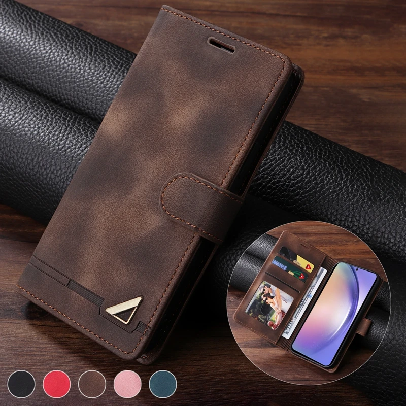 

Wallet Anti-theft Leather Case For Samsung Galaxy A02S A10 A12 A20 A21S A22 A23 A31 A34 A50 A53 A54 A70 A71 A72 Note 20 10 Plus