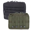 Outdoor Molle Admin Pouch 1000D Tough Nylon EDC Utility Pouches Tools Bag EMT Utility Map Pocket for Hunting CS 1