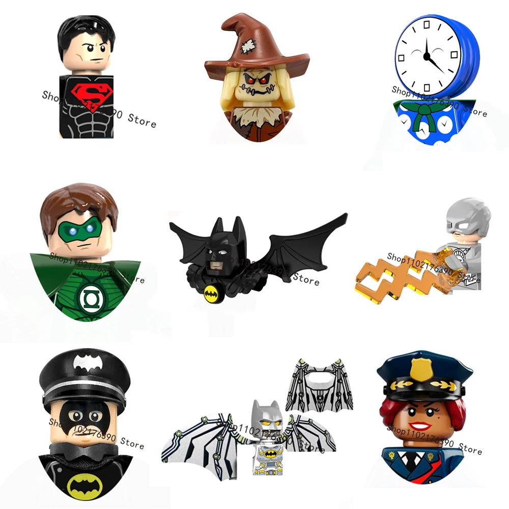 Batman Klocki Aquaman Joker Klocki Zabawki The Flash Montażu Zielona Latarnia Action Figures Lalki Prezent Bożenarodzeniowy Dla Dzieci Pg8076