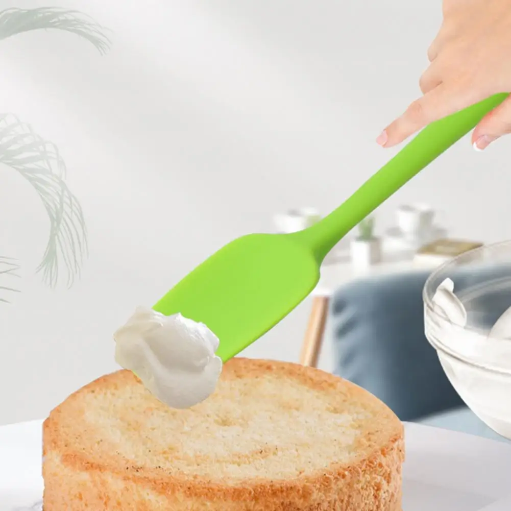6 Pcs Silicone Baking Spatula Set Kitchen Utensils for Cooking Mixing Scraping High Heat Resistant Non Stick Dishwasher Safe Col