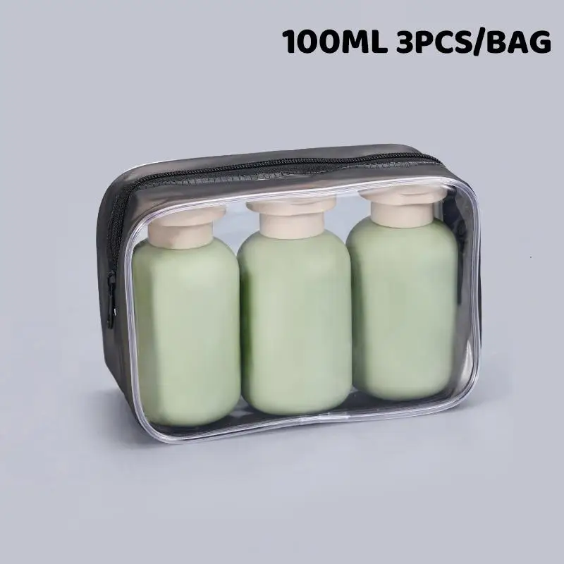 Ultimate Leakproof Travel Toiletry Bottles - Soft Silicone Squeeze Tubes