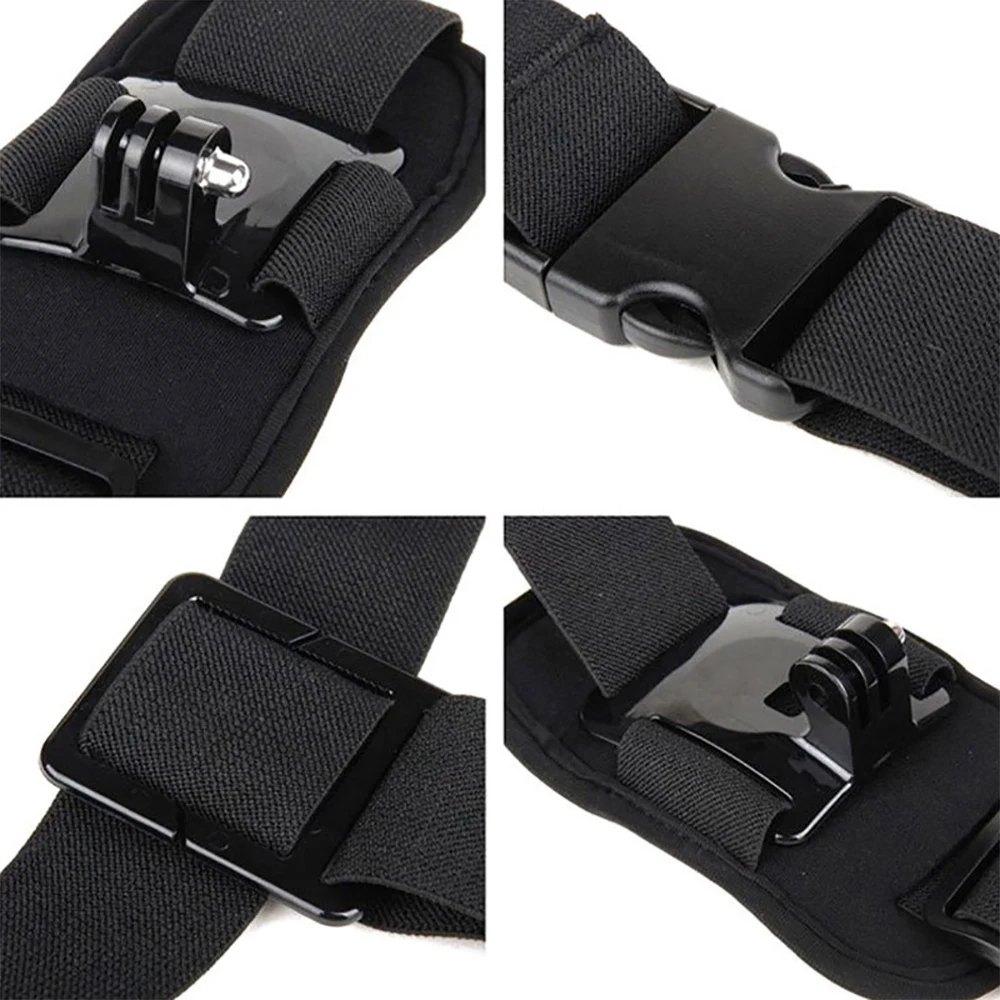 2025 New 360° Adjustable Shoulder Strap Mount-With Screw Adapter For GoPro Hero 13/12/11 Outdoor Cycling Vlogging Chest Harness
