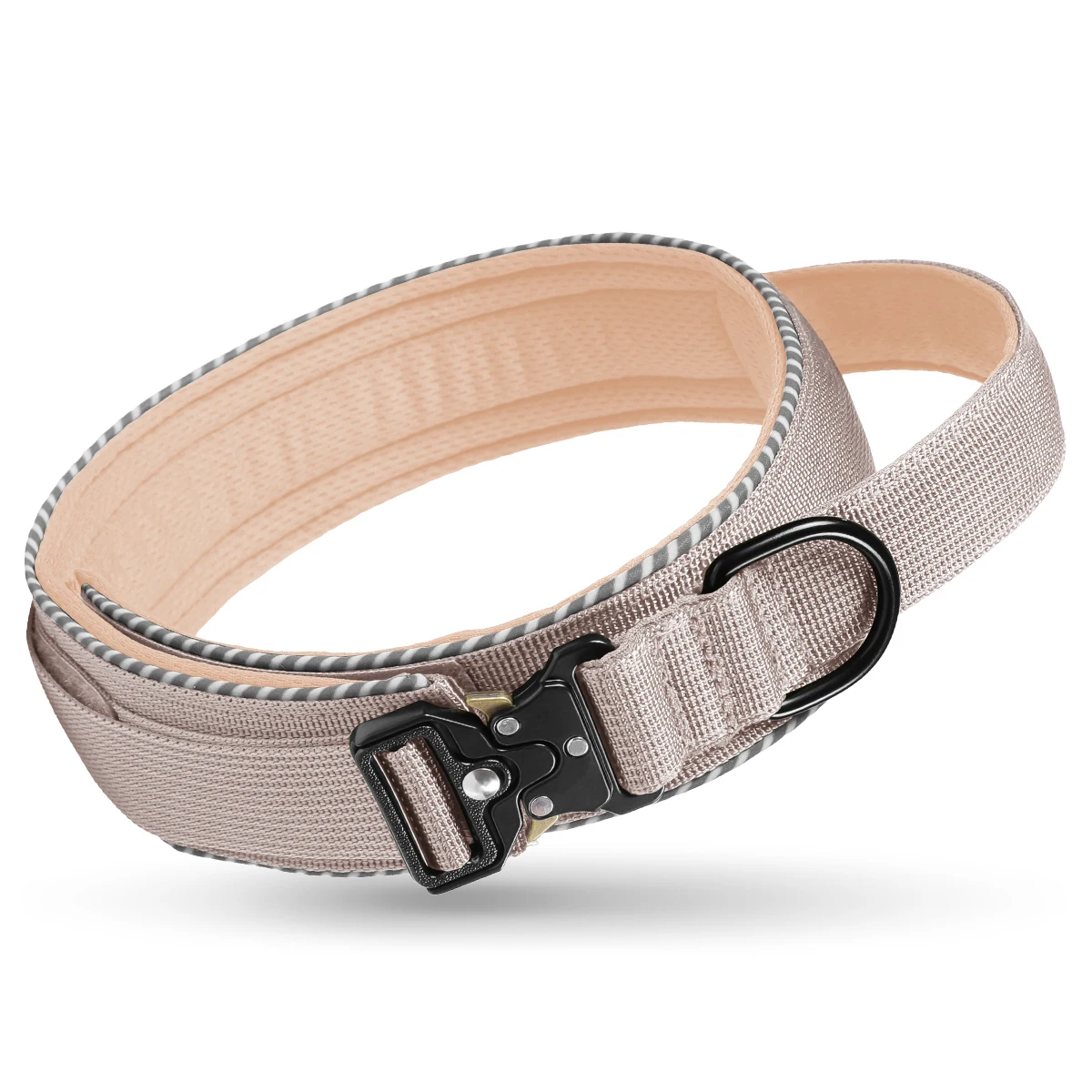 Premium Tactical Dog Collar with Control Handle and Durable Buckle