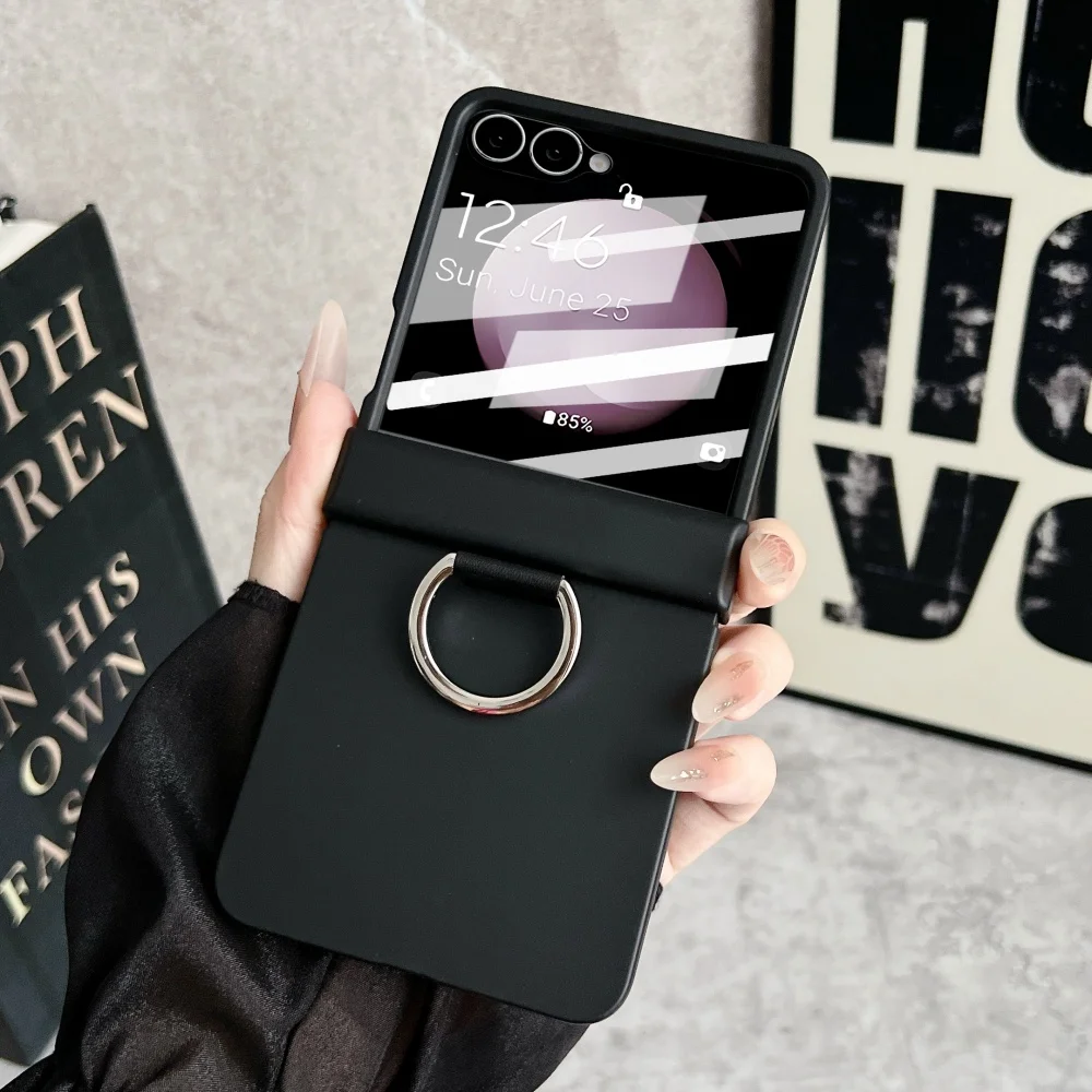 Sleek Matte 2-in-1 Hinge Protective Case with Screen Film
