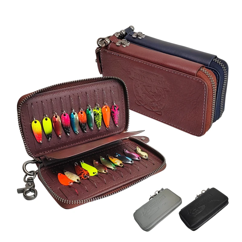 Noir - Sac De Rangement Pour Appâts De Pêche, Pochette À Paillettes Pour Leurres De Pêche, Étui