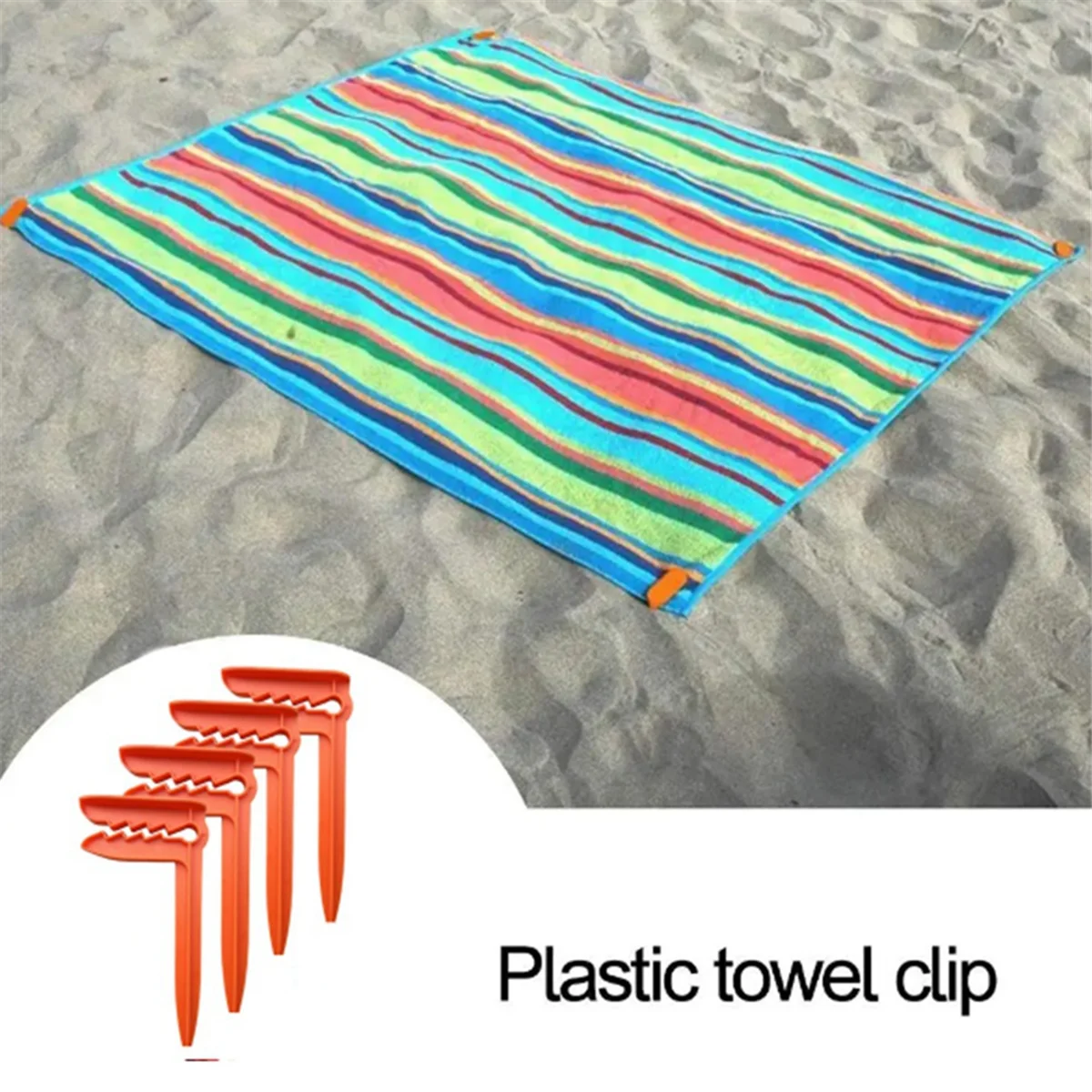 Beach towel clip 4PCS Beach Towel Clip Camping Mat Clip Outdoor Clothes Pegs for Sheet Holder Towel Clips Clamp Black