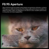 Brightin Star 35mm F0.95 Large Aperture APS-C Manual Focus Mirrorless Camera Lens for Sony E Nikon Z Fuji X for Canon RF EF-M 3