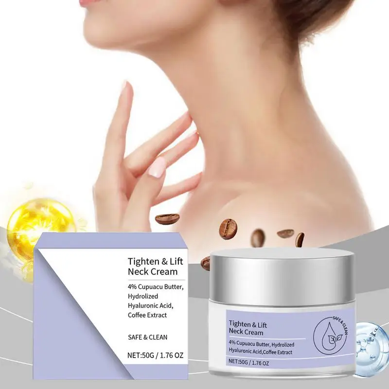 Neck Cream Neck Wrinkle Removal Cream Tightening Firming Fade Fine Lines Anti-Aging Necklines Lifting Shaping Beauty Neck Cream