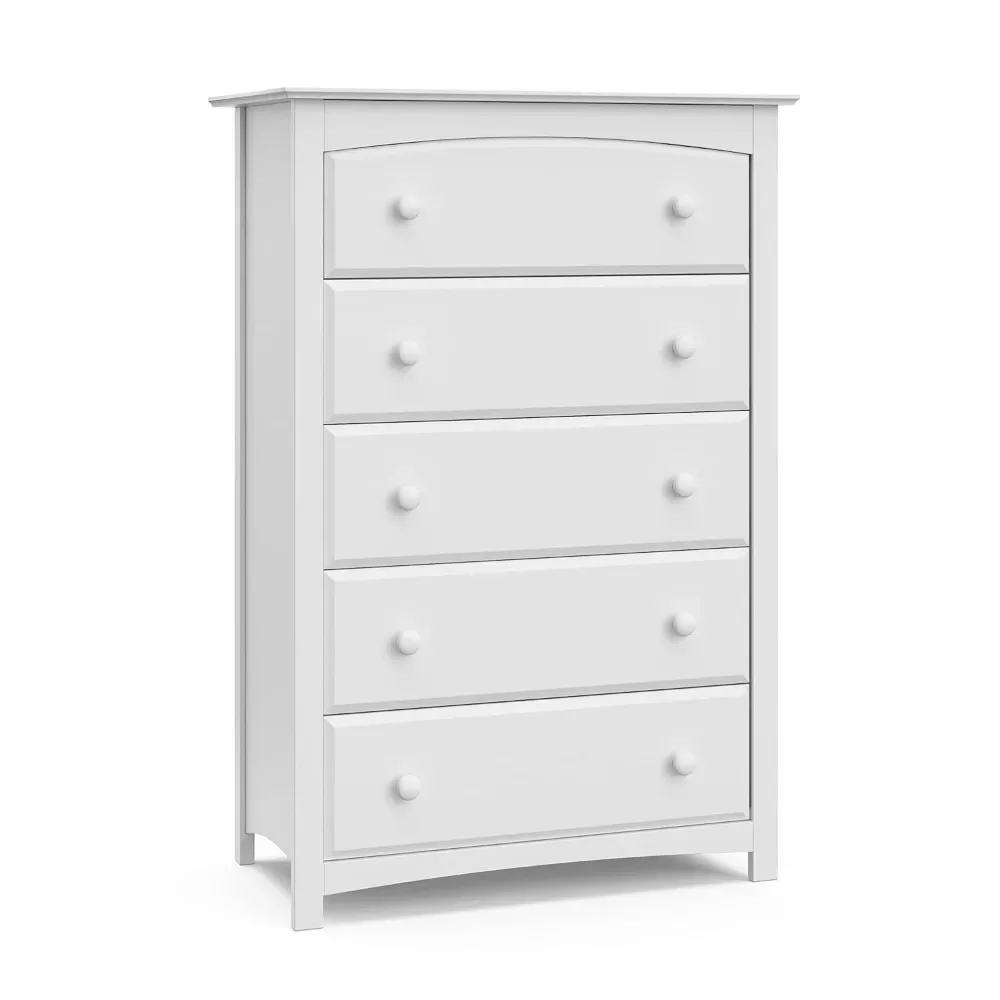 

Chest of Drawers With 5 Drawers Room Furniture for Bedroom Hairstyle 5 Drawer Dresser (White) Freight free