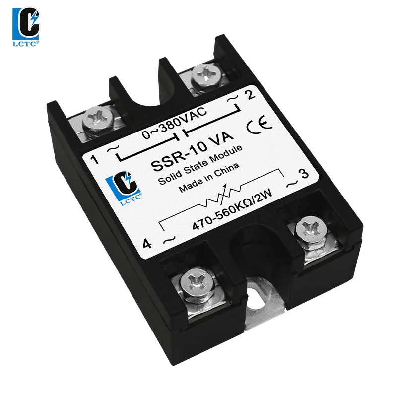 Enhanced Single Phase Control Solid State Voltage Regulator with Potentiometer Integration