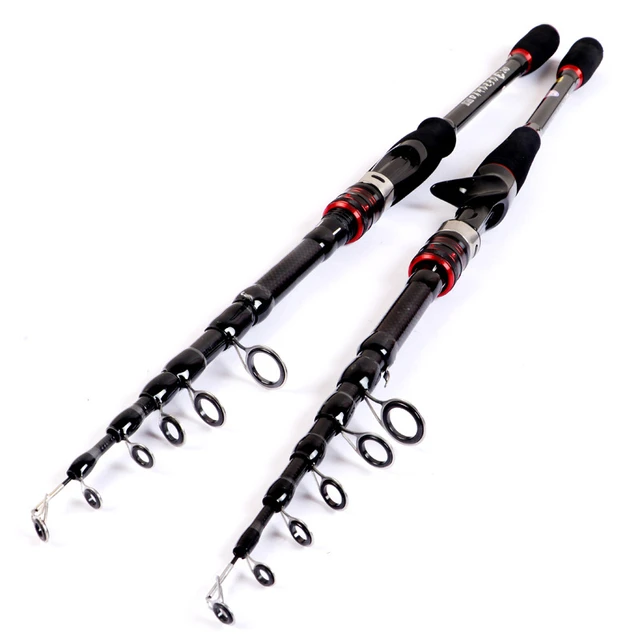 Telescopic Lure Rod Carbon Fiber Spinning/casting Fishing Pole Lure  WT10-20g 1.65m-3.6m Ultra Short Portable Travel Fishing Rods - AliExpress