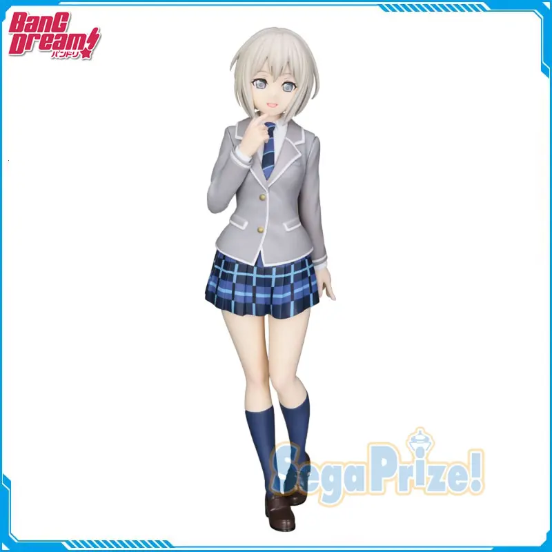 

Original SEGA BanG Dream Poppin'Party Aoba Moka Anime Action Figure PVC Collectible School Days Model Dolls Toys for Gift