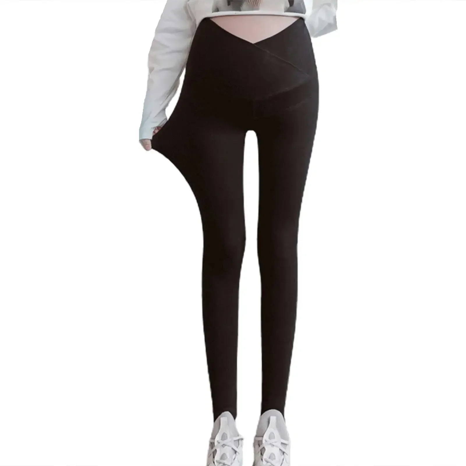 Pregnant Women Low Waist Belly Maternity Leggings maternity leggings