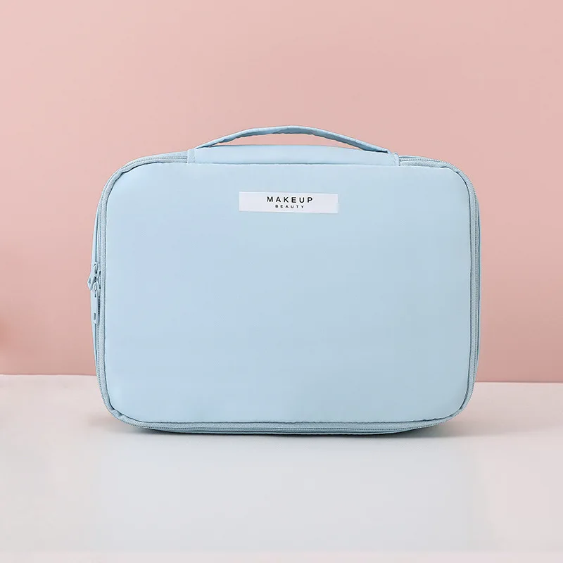 

Portable Travel Makeup Storage Box Bag Waterproof and Anti-wrinkle Two-in-one Makeup Fashion Female Storage Classification Bag