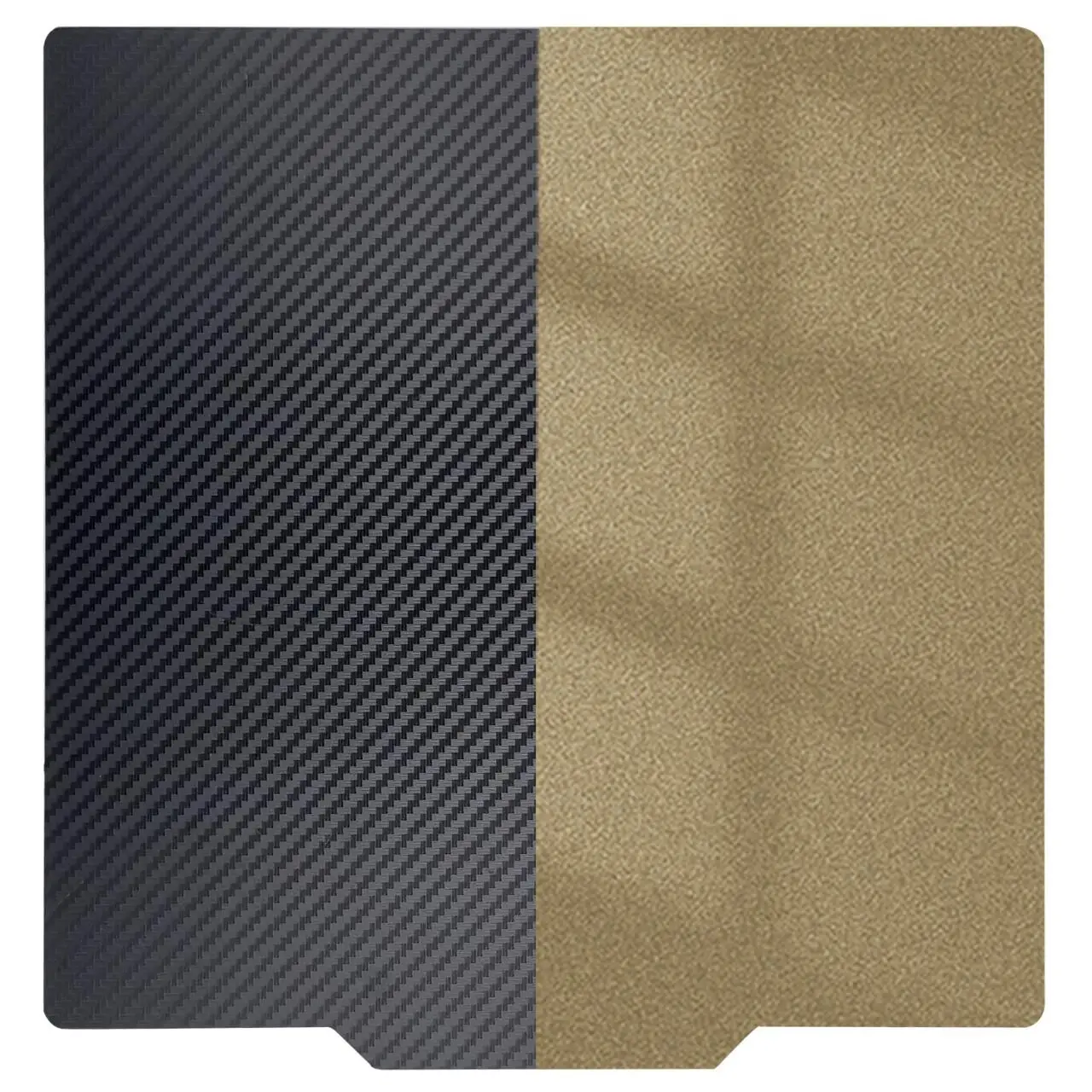 Energética-anycubic Vyper Build Plate Double Sided Texturizado Pei e Peo Suave Folha de Aço Primavera Cama de Impressão Atualização 265x250 mm - Imagem 2