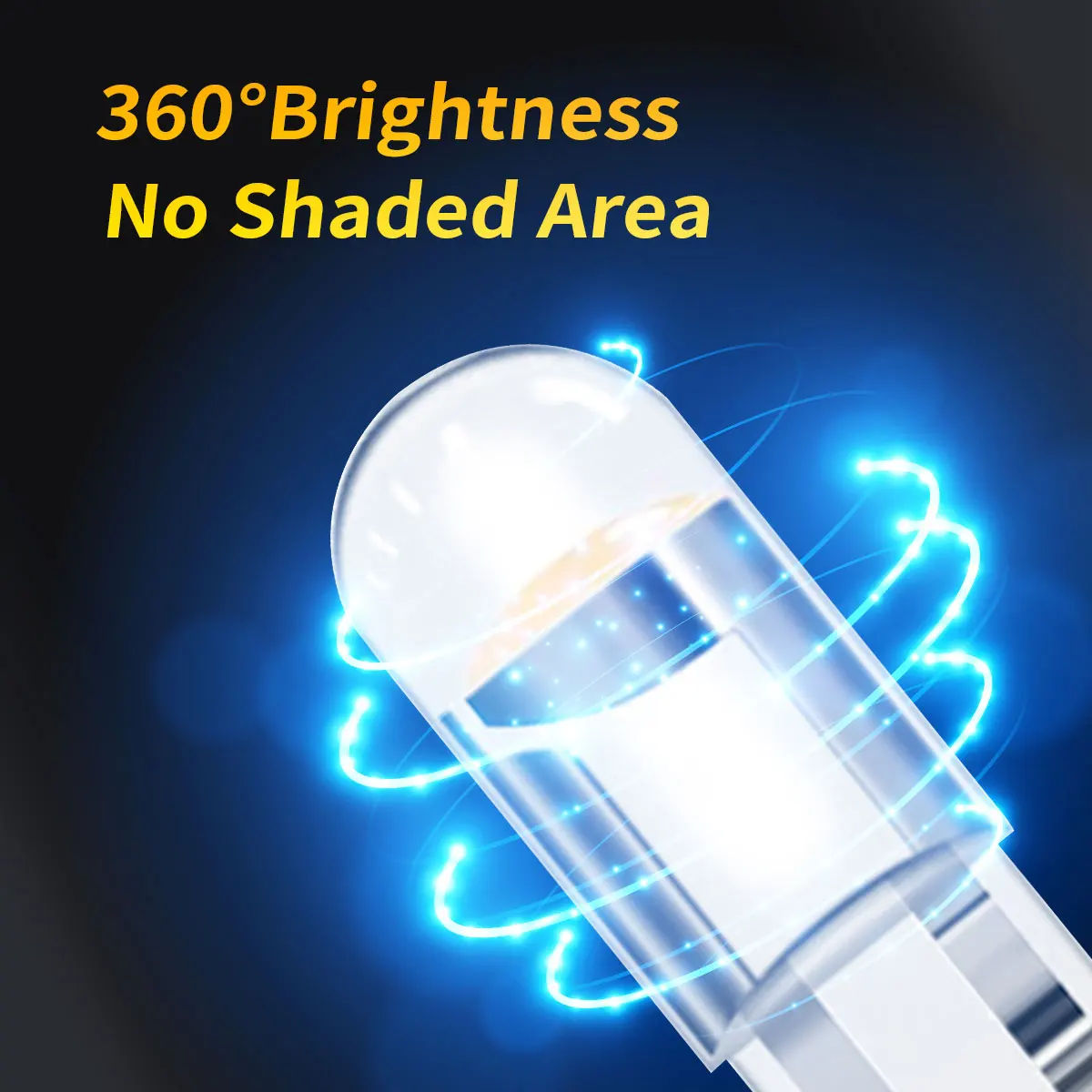 LED COB T10 W5W Light Image 1