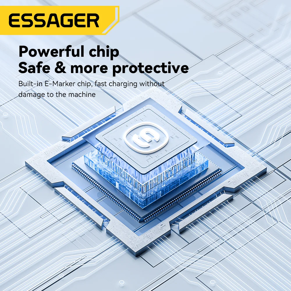 Essager 20W GaN USB Type C Charger PD Fast Charging For iPhone 15 14 13 12 Pro Max PD3.0 QC3.0 Type C Mini Mobile Phone Charger