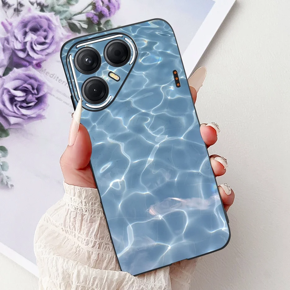 Stylish Painted Soft Silicone Phone Case Cover