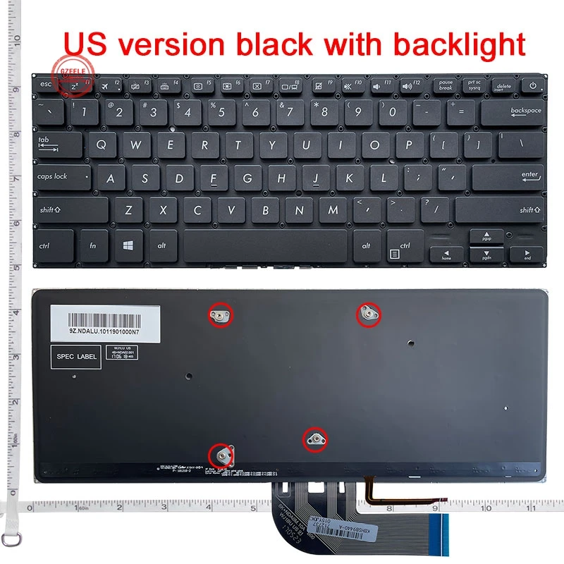 

NEW US Keyboard For Asus Pro B9440 B9440U B9440UA B9440FA B9440UAR B9440UAV Laptop Backlit