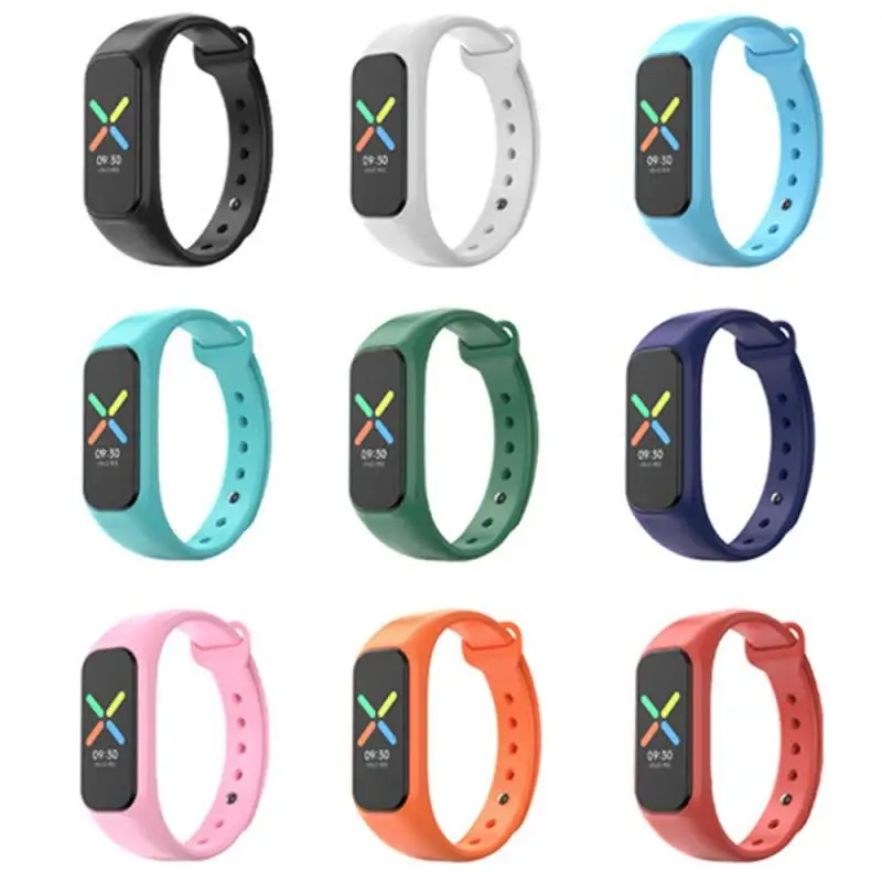 

Ремешок для Oppo, силиконовый сменный Браслет, спортивный умный ремешок для часов, браслет для Oppo, ремешок для часов, аксессуары