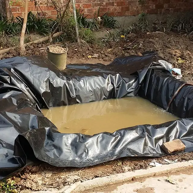 Hdpe Fish -Tó Bélés Vízálló Tó Bélések Kerti Medencék Megerősített Tereprendezés Medence Membrán Vízkertekhez - Image 3