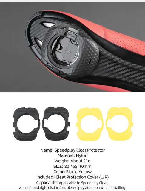 Speedplay Cleat Covers Titanium Bike Pedal Plate Cleats For - Main Image