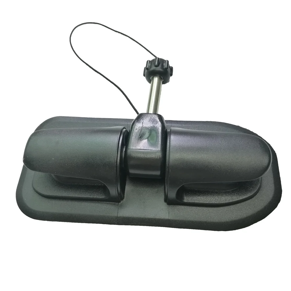 Toppa Di Ancoraggio Per Barche Gonfiabili E Kayak – Piastra Antiscivolo In PVC/ABS Con Scanalatura Per Cime – Dimensioni 14x9,3x6,4 Cm - 2