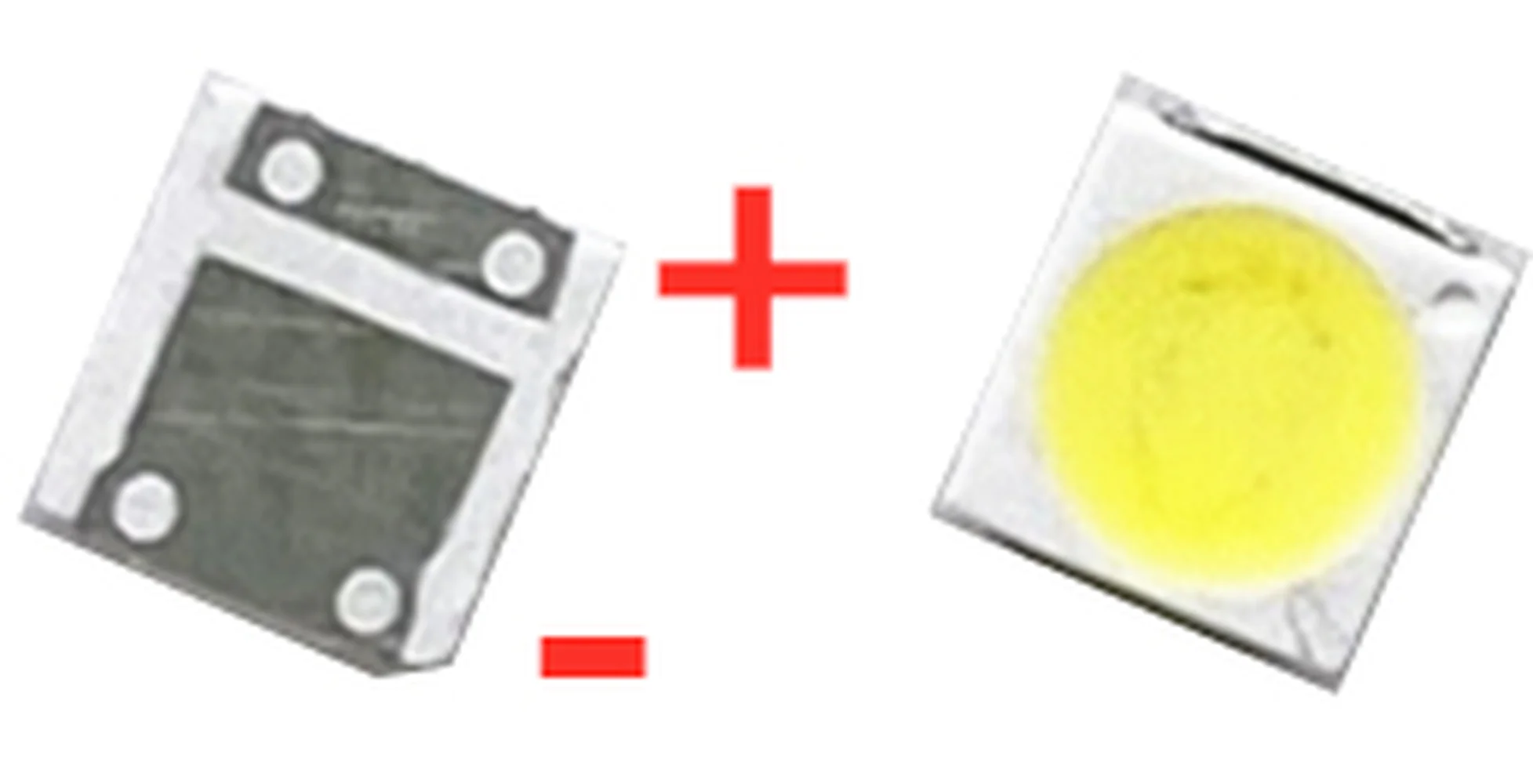 50-Pack High Power LED Backlight, 2W 3030, 6V, White,
